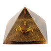 Real Gold Scoption Pyramid With Sand Base