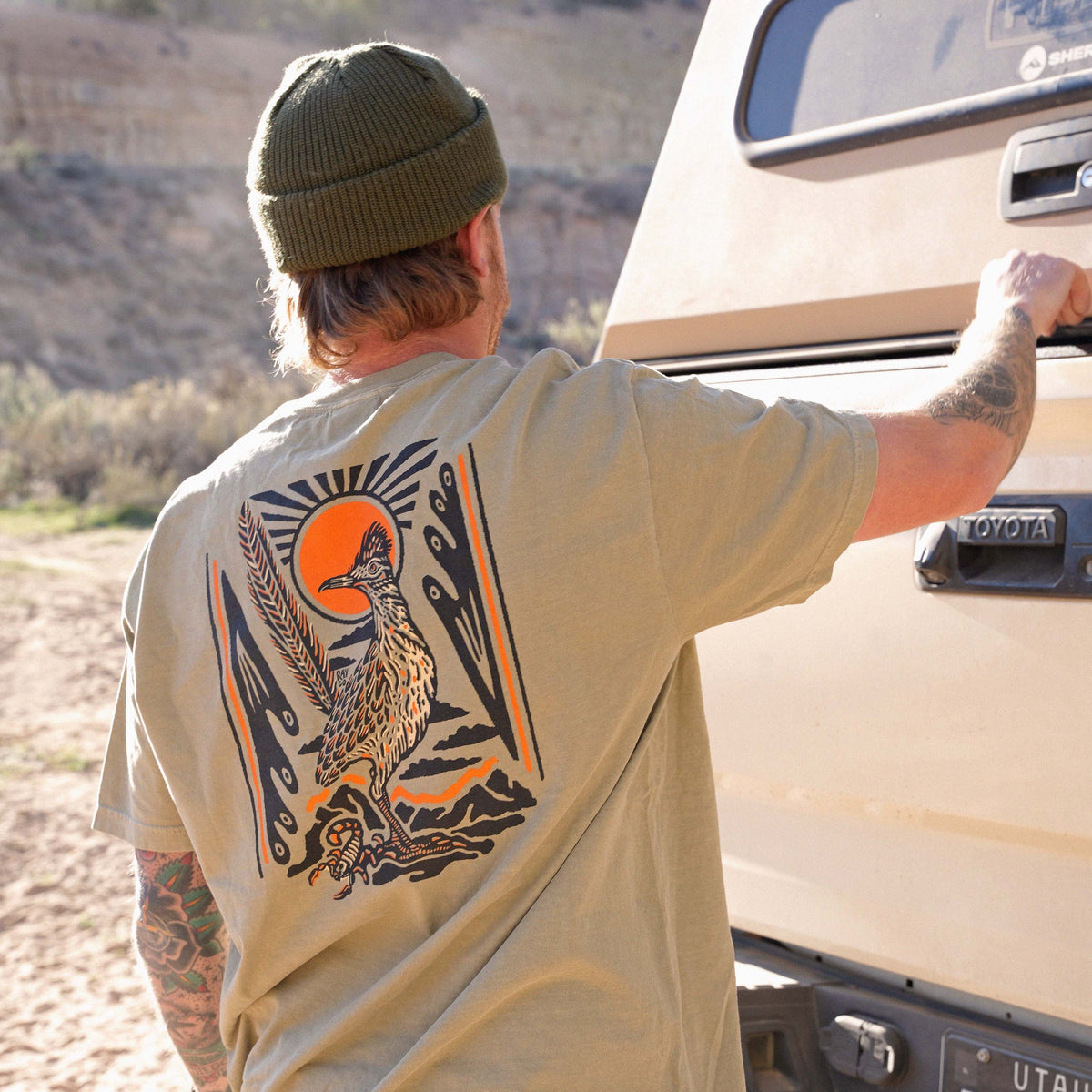 Roadrunner At Sunrise Tee