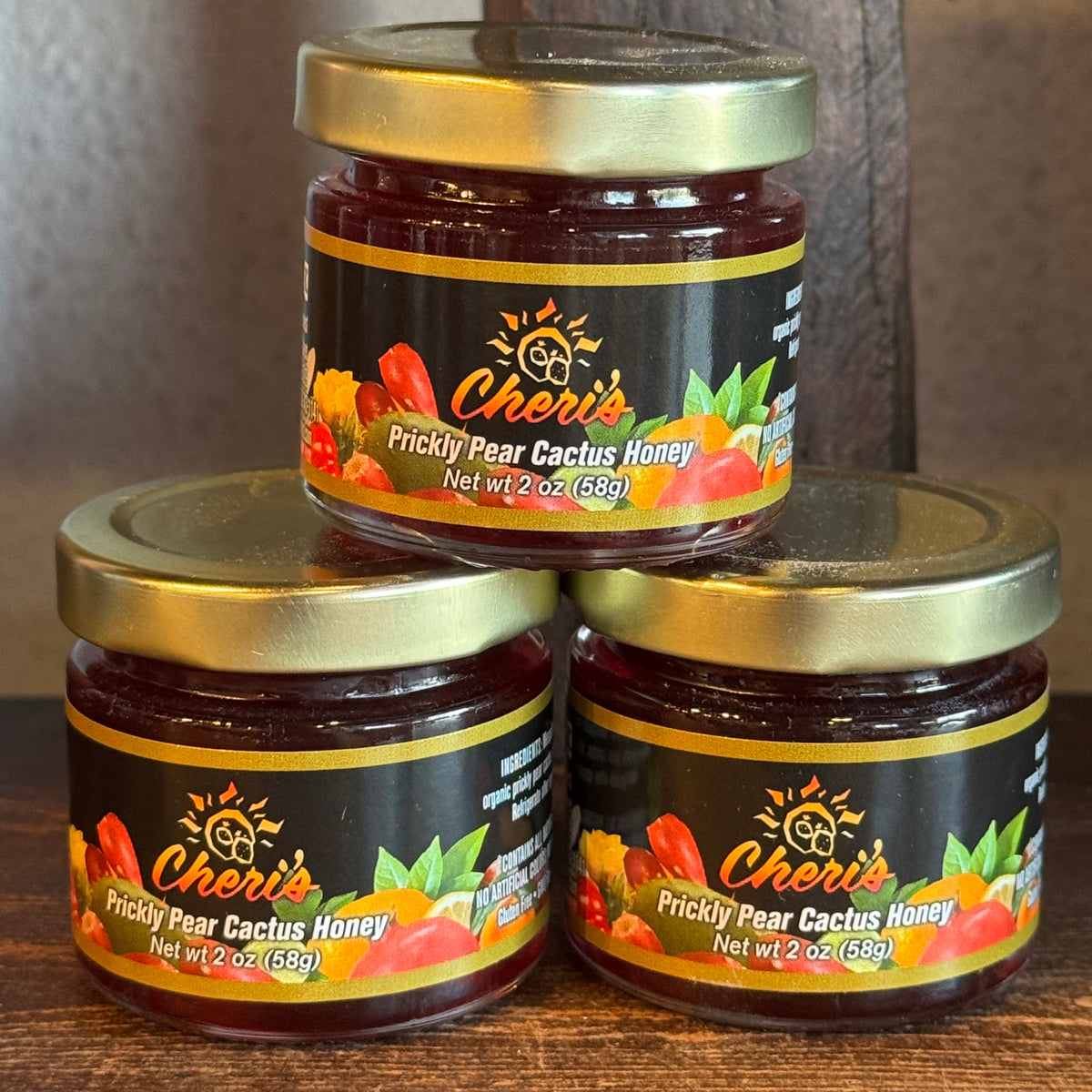 Prickly Pear Honey 2.6 oz