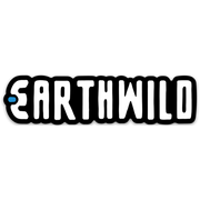Earthwild logo with a blue dot on a white background
