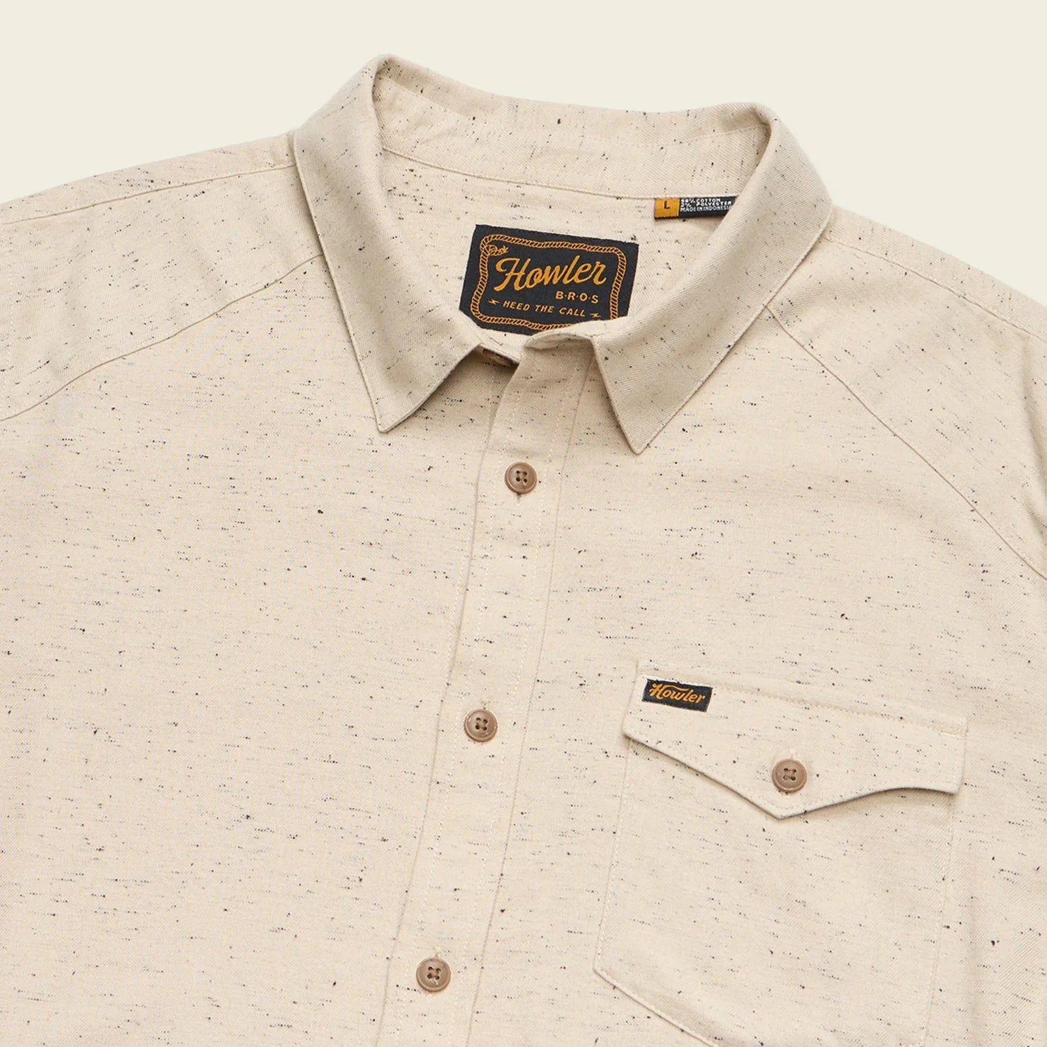 La Grange Lightweight Flannel - Speckled Sand