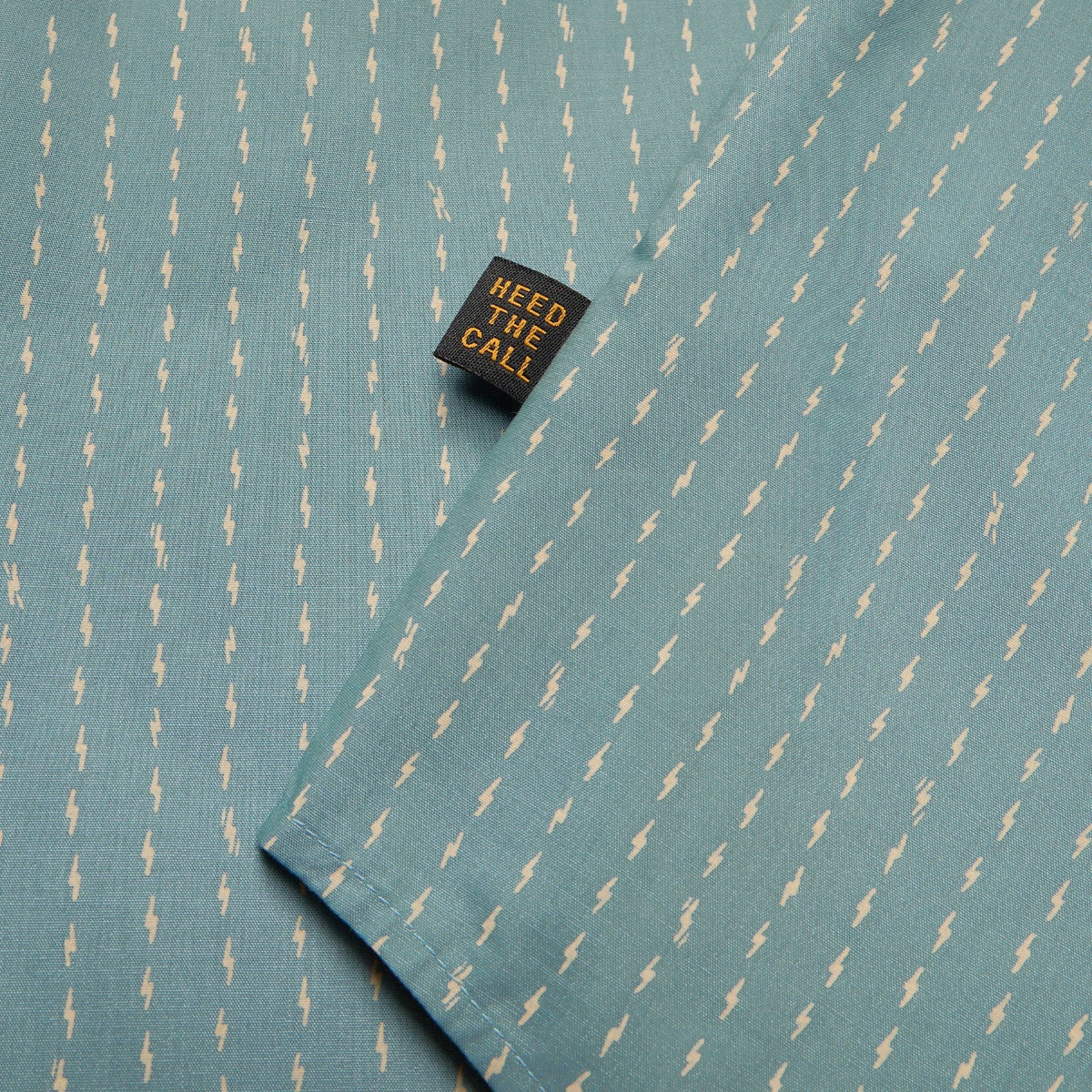 Power Lines Smoke Blue - Snap Shirt