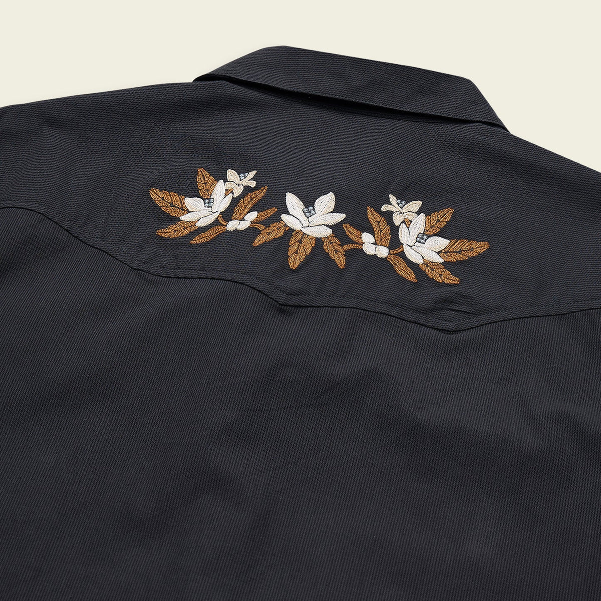 Crosscut Deluxe Snapshirt - Orange Blossoms
