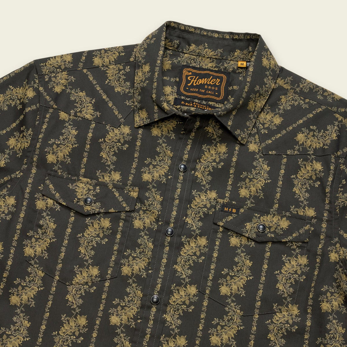 H Bar B Snapshirt Grampa's Curtains Snapshirt