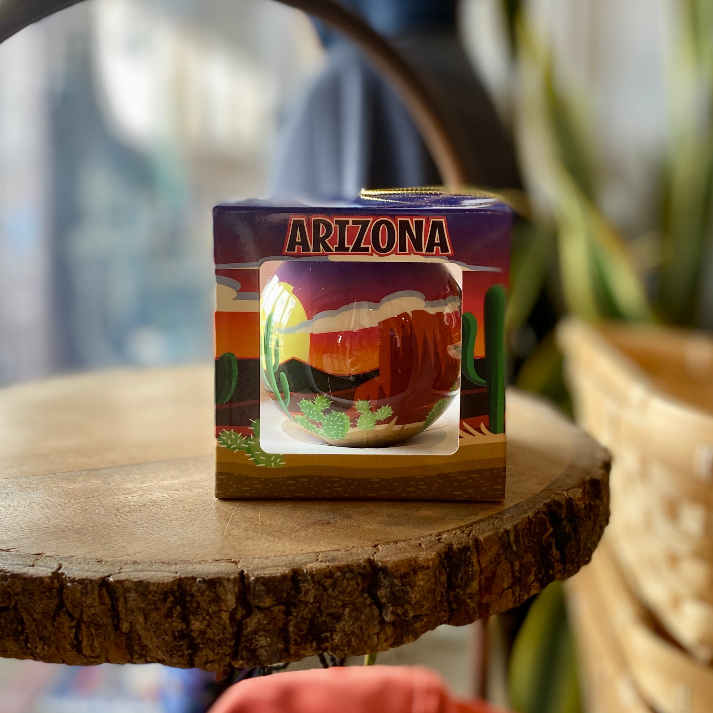 Arizona Scenery Round Ornament