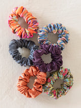 Mini Satin Scrunchie Set of 6