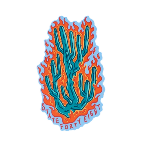 State Forty Eight Heat Sticker