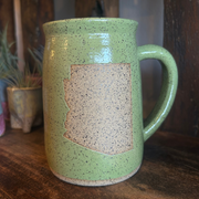 Arizona Stoneware Artisan Mug - Sage Green