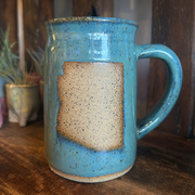 Arizona Stoneware Artisan Mug - Teal