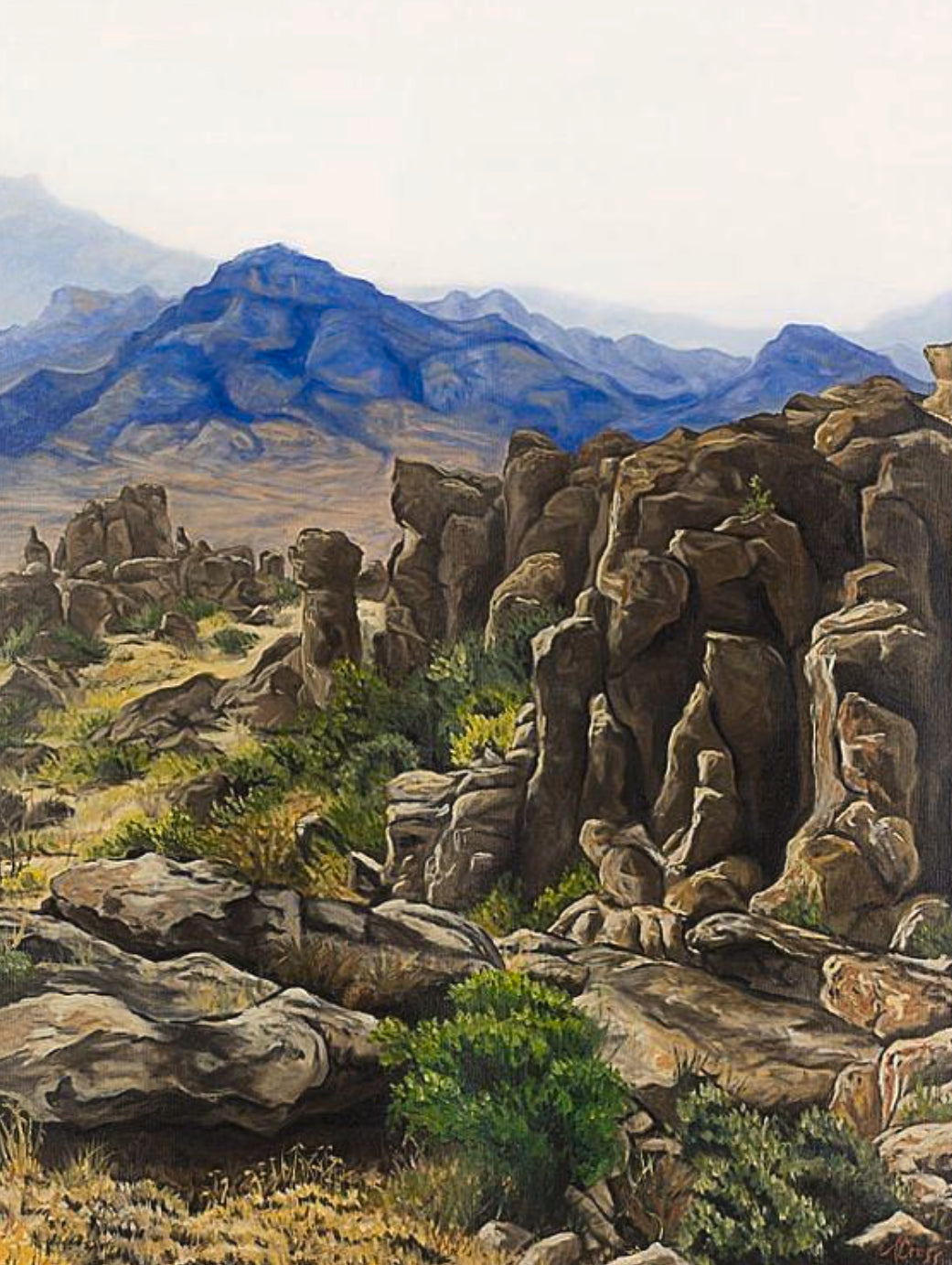 Peralta Trail Rock Formations