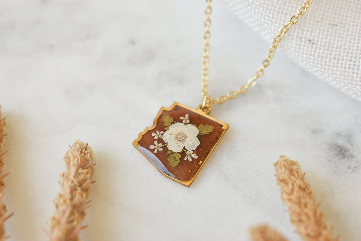 Sedona Sands AZ Wildflower Necklace