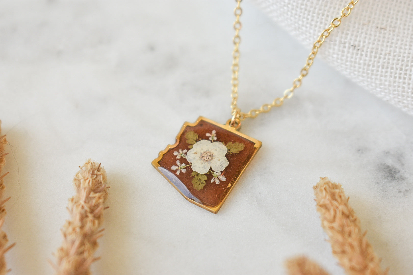 Sedona Sands AZ Wildflower Necklace