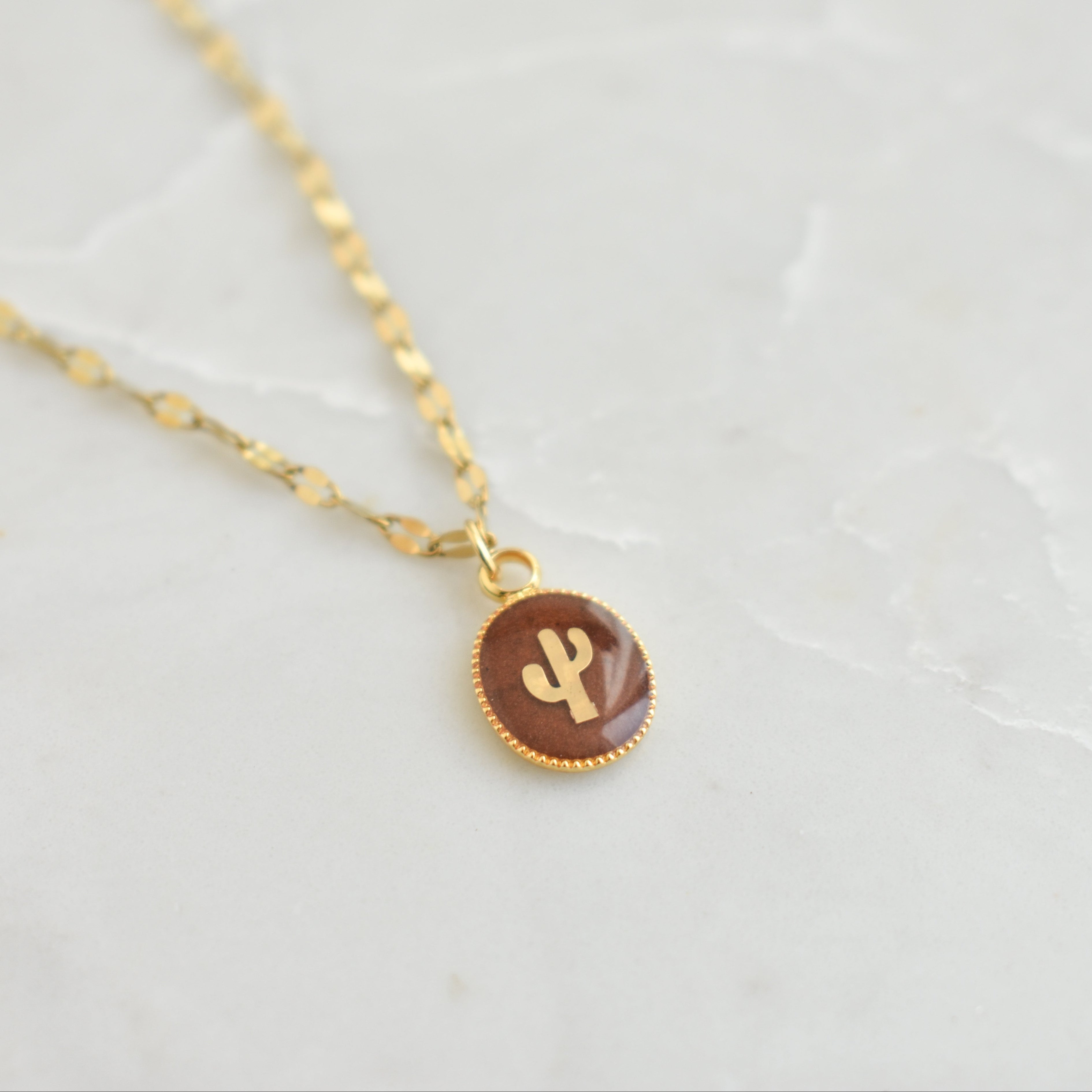 "Still like a Saguaro" Handmade Necklace