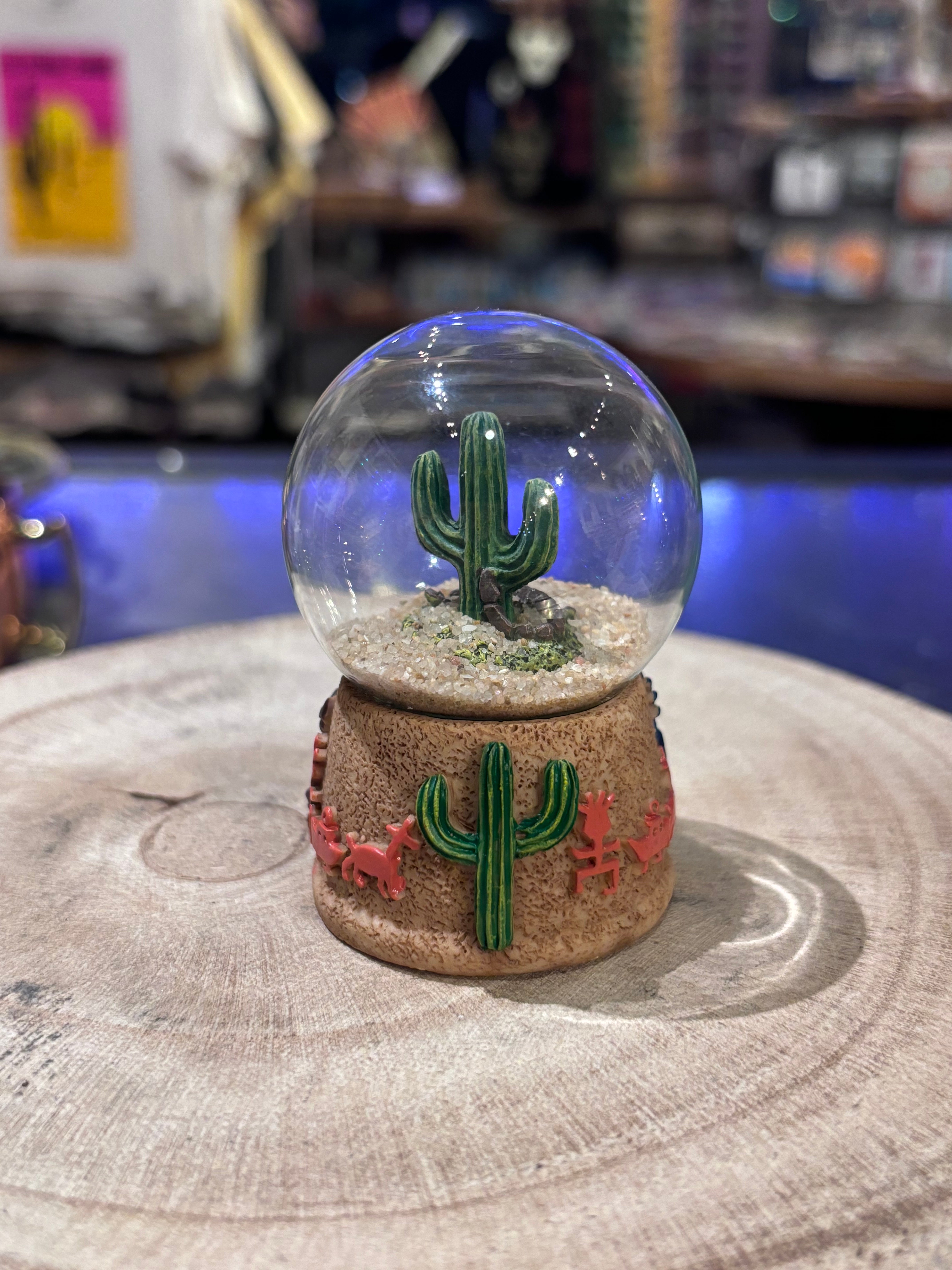 Arizona Sand Globe Desert Collage Small