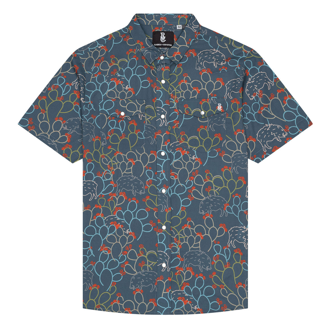 Javelina Paradise Pearl Snap Button-Up