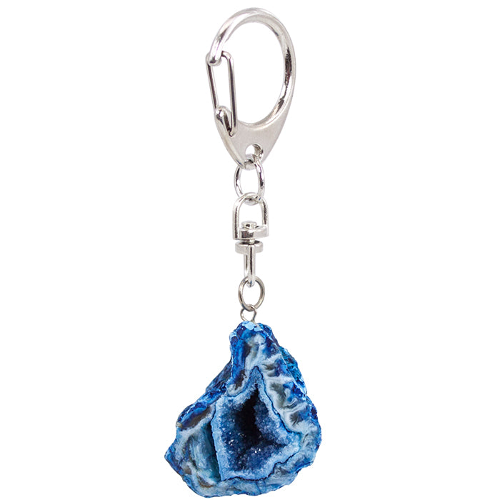 Geode Half Keychain