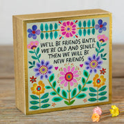 Tiny Block Keepsake -  Friends