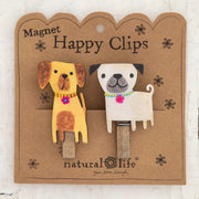 Magnetic Dog Happy Clips