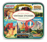 National Parks Vintage Sticker Set
