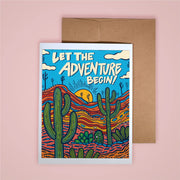 Let The Adventure Begin Card