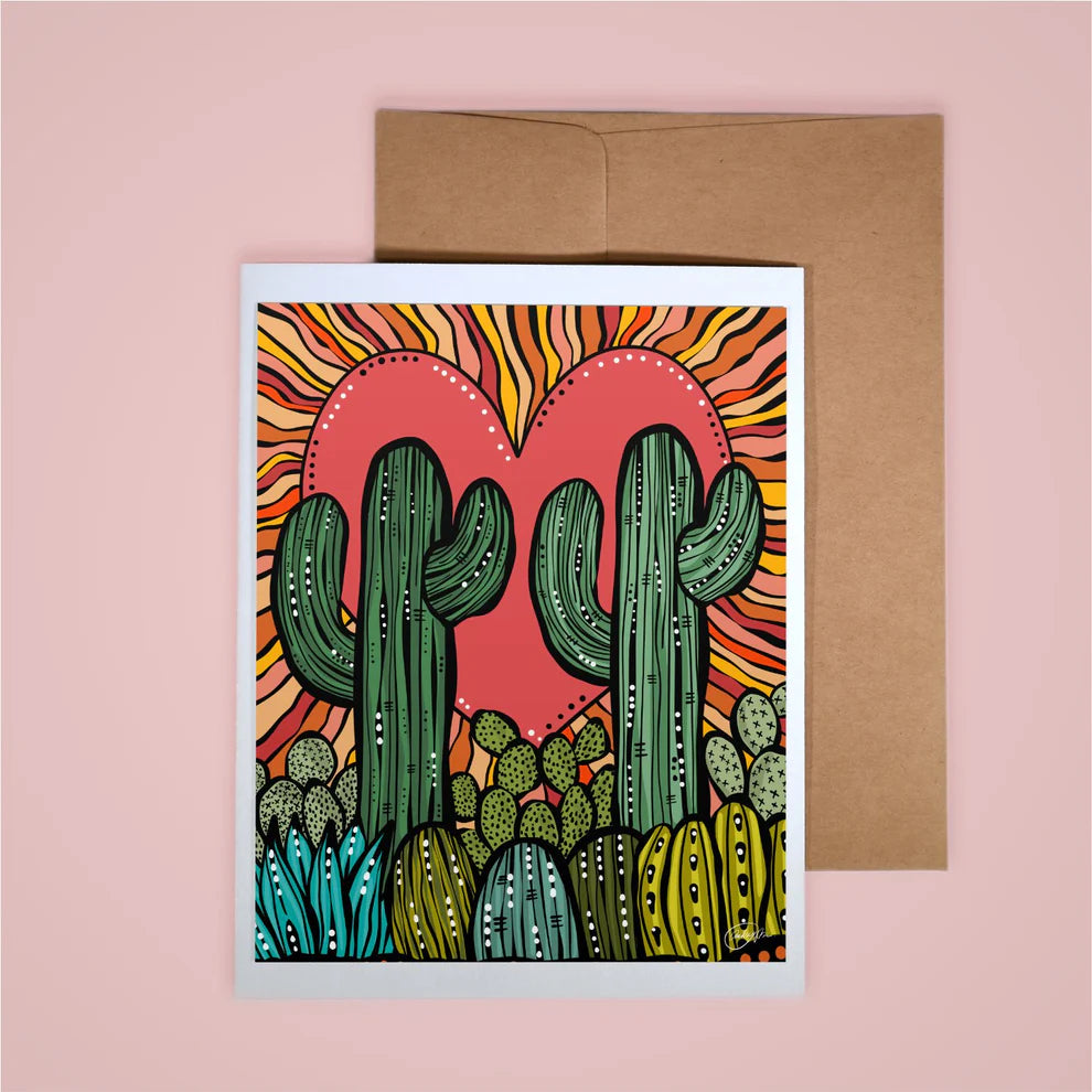 Love Saguaro Card