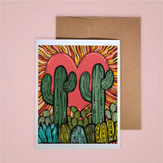 Love Saguaro Card