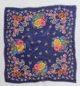 Navy Tropic Boho Bandana