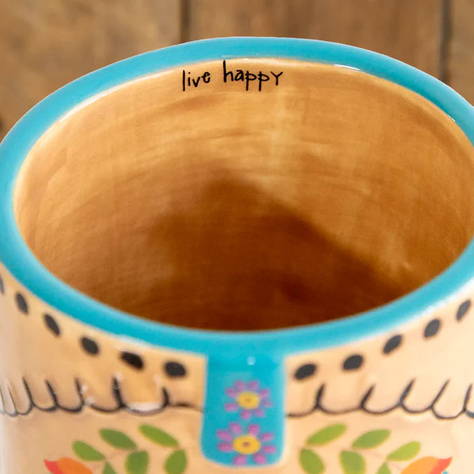 Folk Art Coffee Mug - Betty The Boot