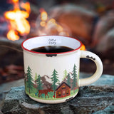 Camp Coffee Mug - Cozy Cabin Cup of Cozy