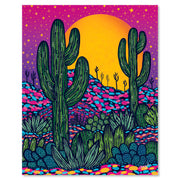 Midnight Rainbows 8 x 10 Art Print