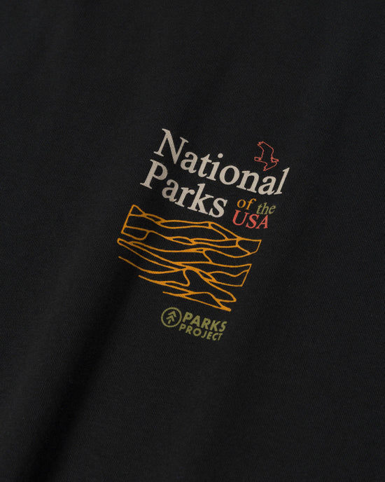 National Park Outline Checklist Tee