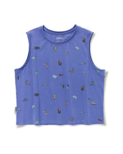 Naturalist Club Boxy Tank Top
