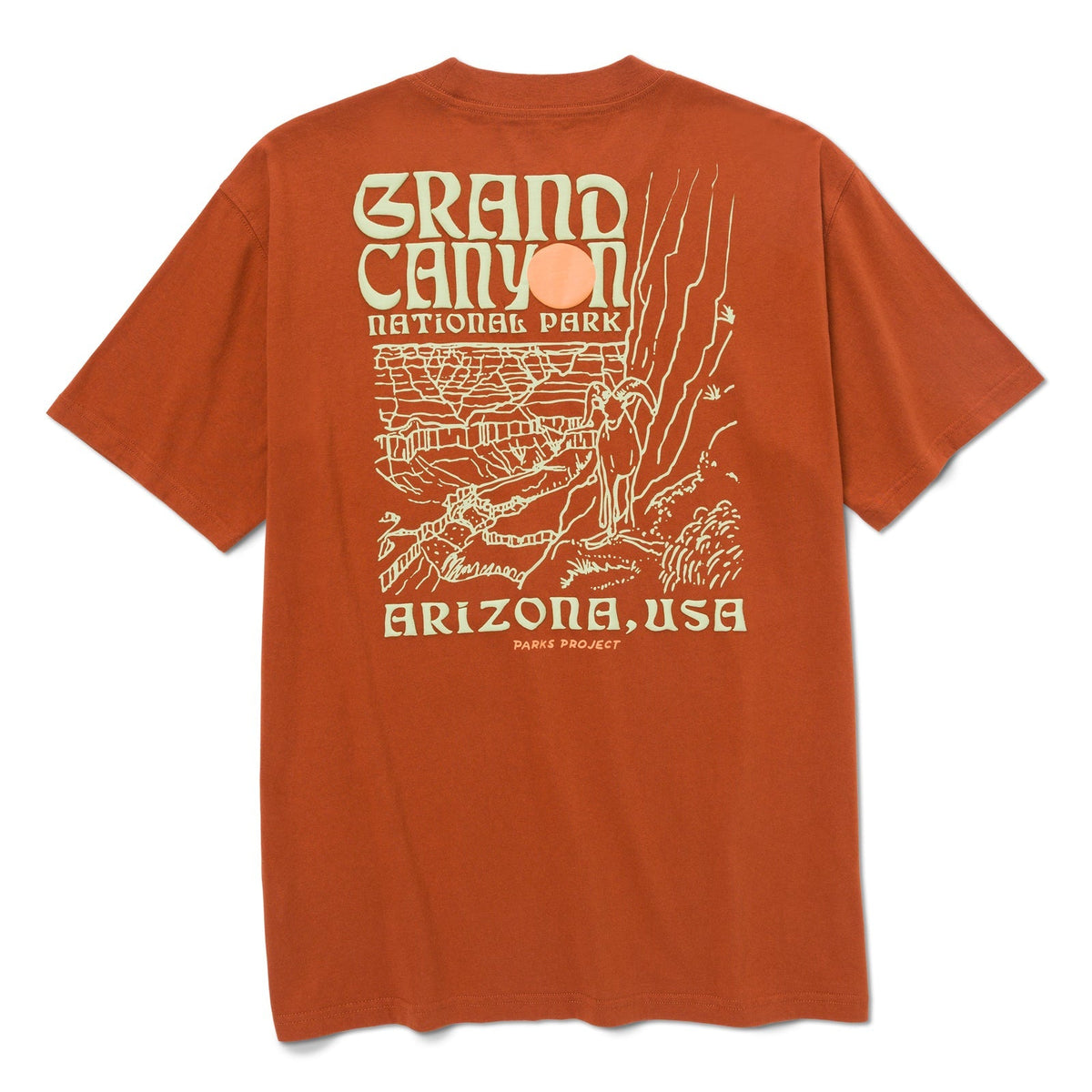 Grand Canyon Puff Print Pocket Tee