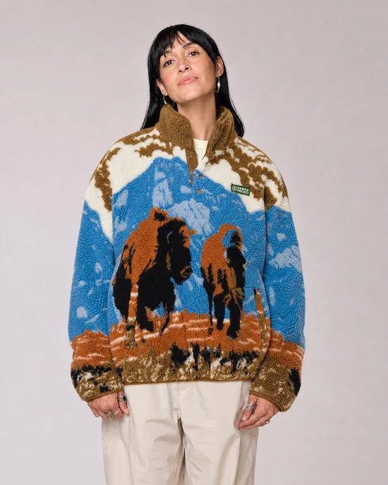 Bison Bellows High Pile Fleece