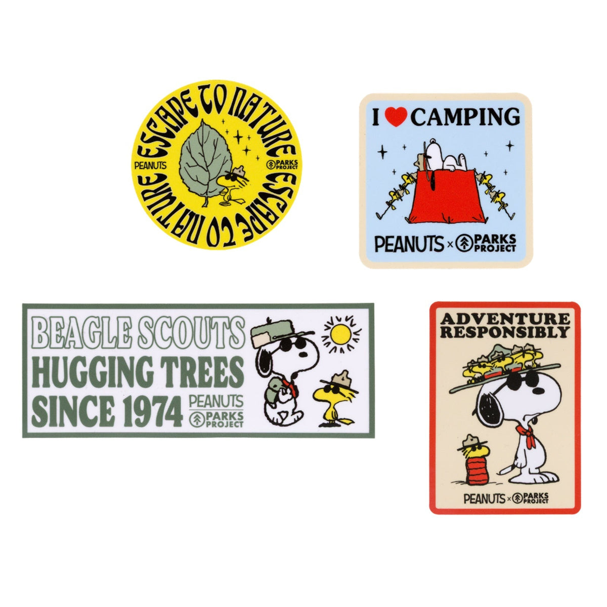 Peanuts x Parks Project Sticker Pack