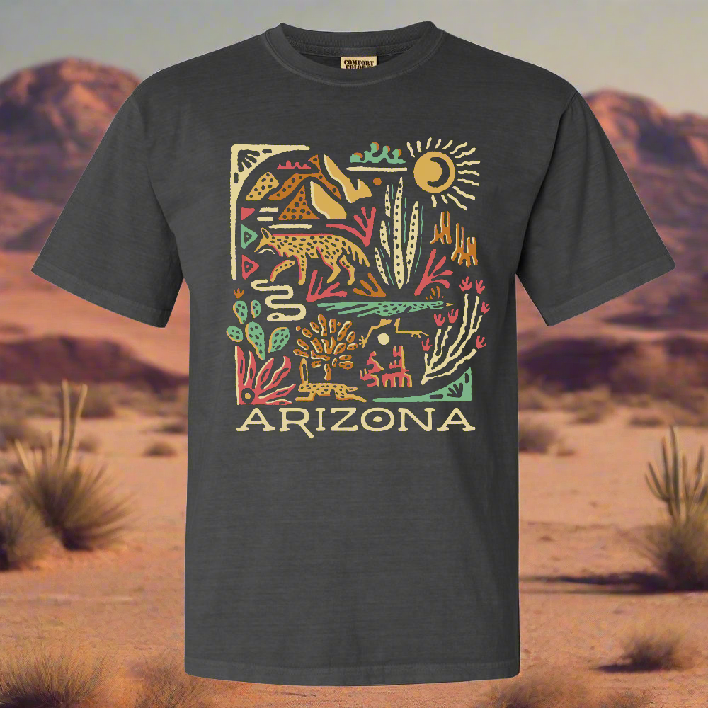 Arizona Nature Tee- Pepper