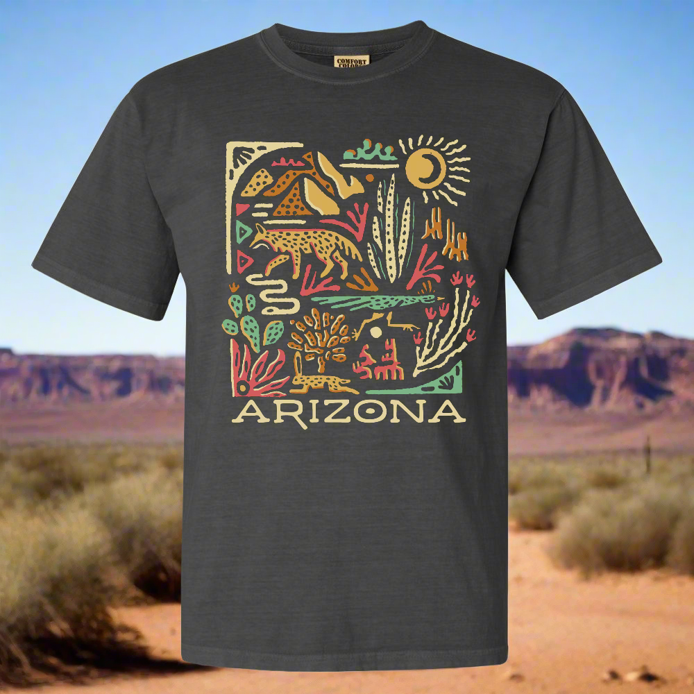 Arizona Nature Tee - Pepper
