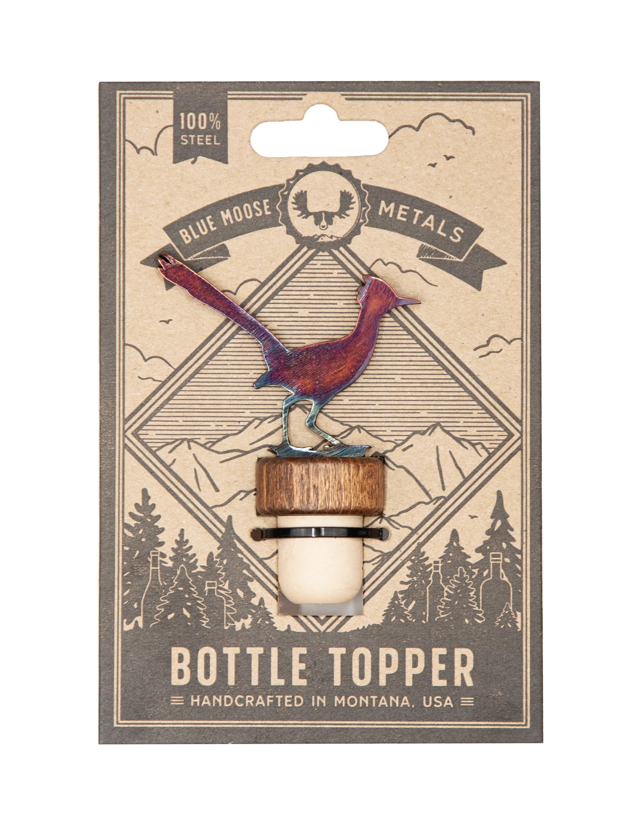 Roadrunner Bottle Topper
