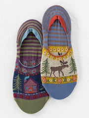 No Show Socks - Set of 2