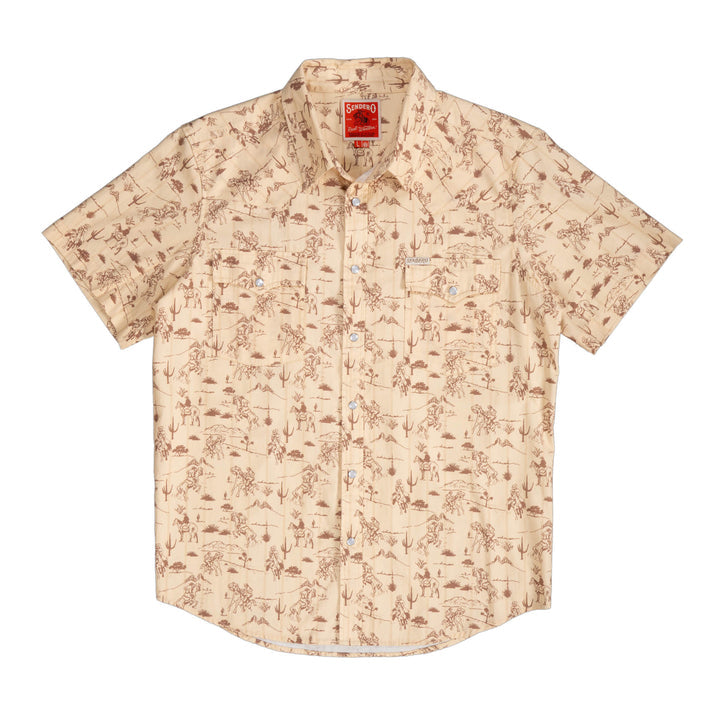 Serape Pearl Snap Short Sleeve - Desert Rodeo - Final Sale
