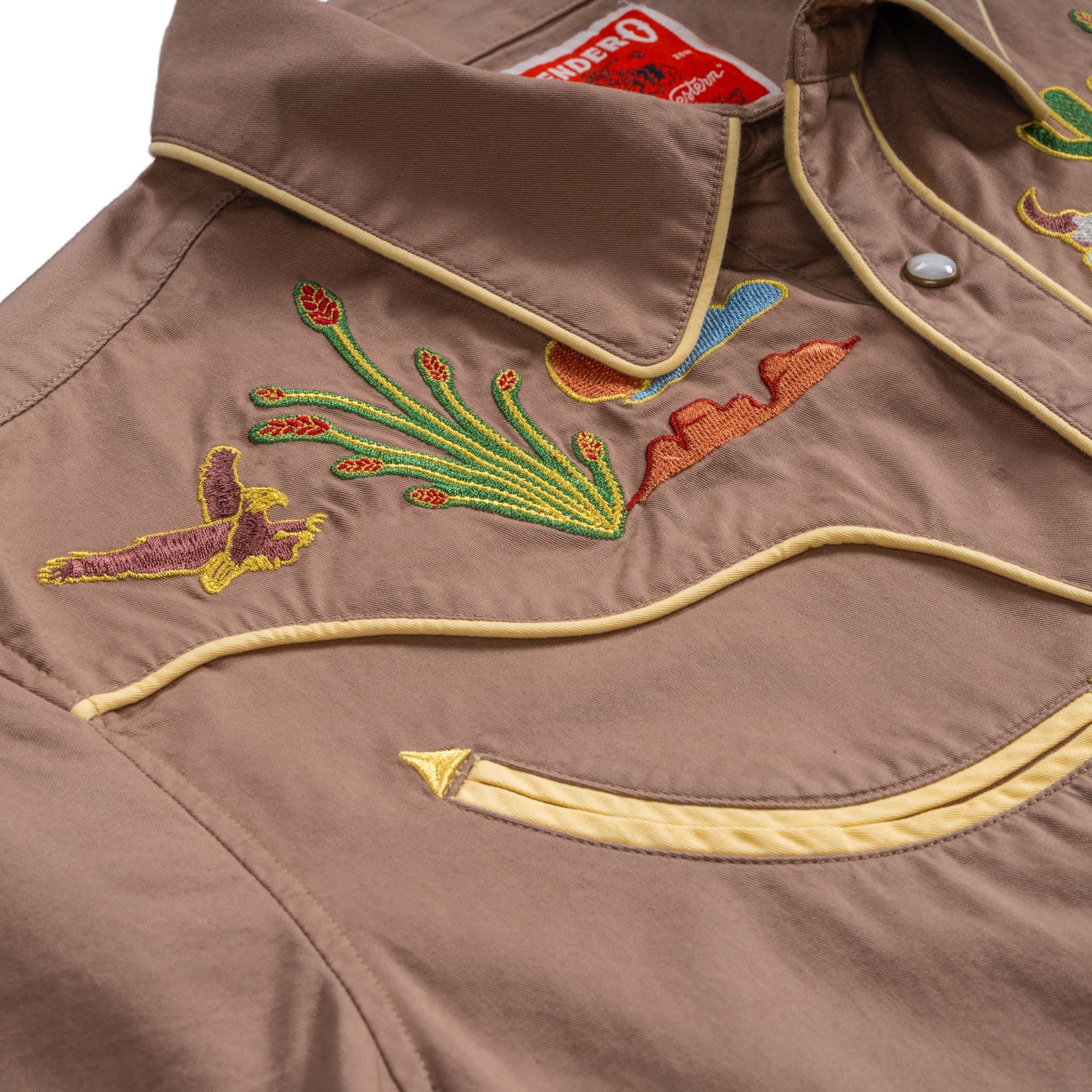 The Prescott Western Button Up Sleeve Shirt