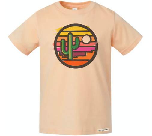 Sketchy Sunset Toddler Tee