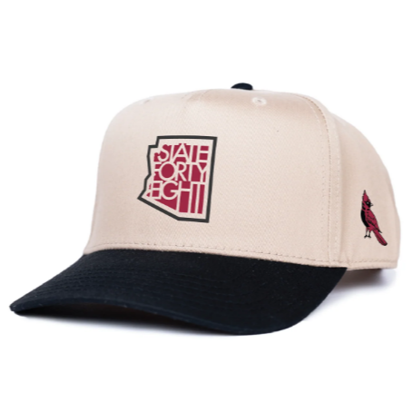 Cardinal Snapback Hat - State Forty Eight