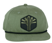 The Sentinel Rope Unstructured Hat Military Green