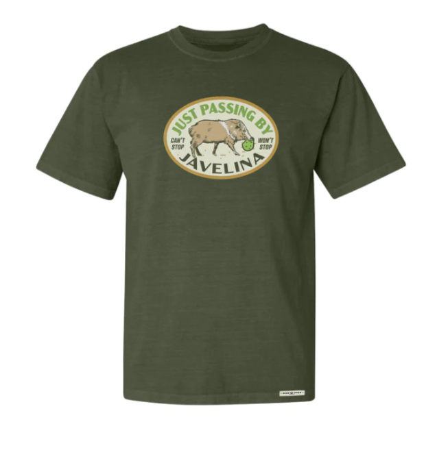 Just Passing By Javelina Tee