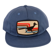 70s Retro Roadrunner Unstructured Roam Strapback - Blue