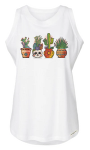 Desert Plantscape Women's Flowy Muscle Tank