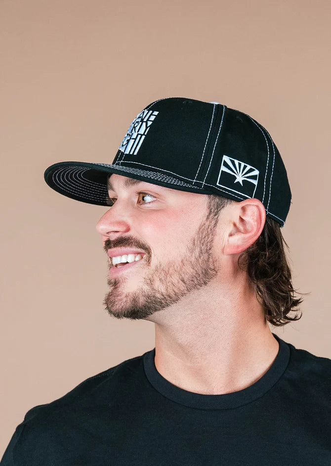 State Forty Eight Snapback Hat Classic Pinstripes
