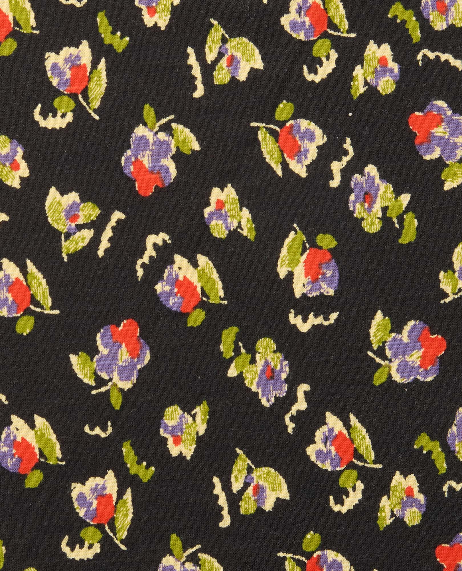 #color_black pansy print