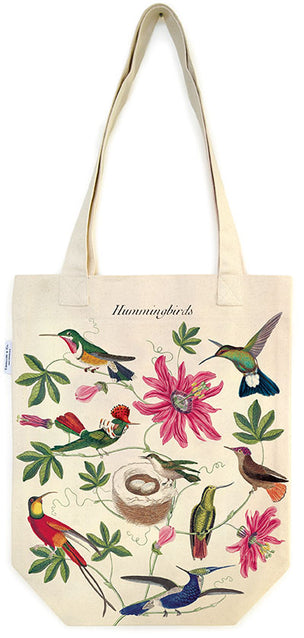 Vintage Hummingbird Tote Bag